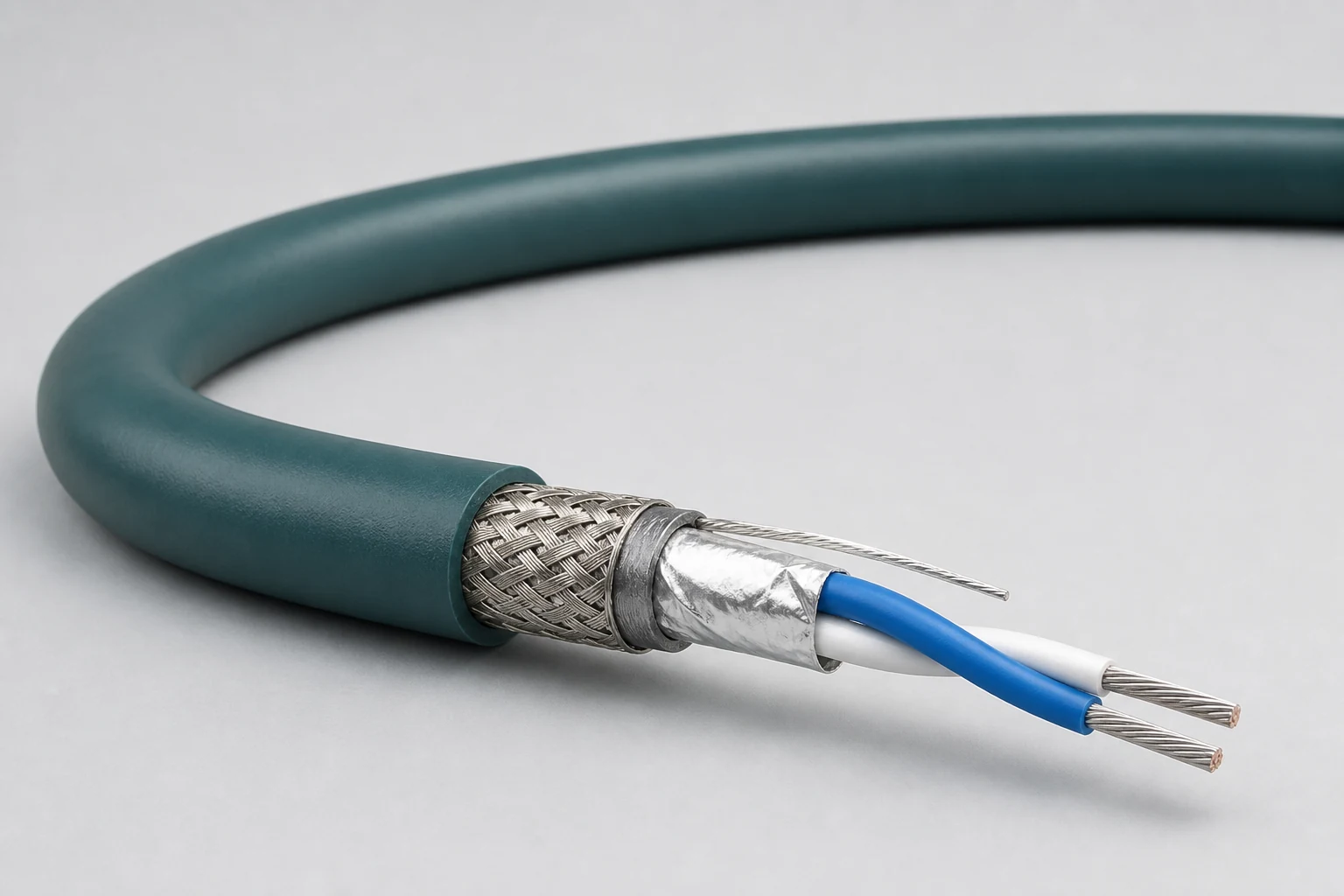 Yidong Telecom 120-ohm shielded CAN bus cable construction