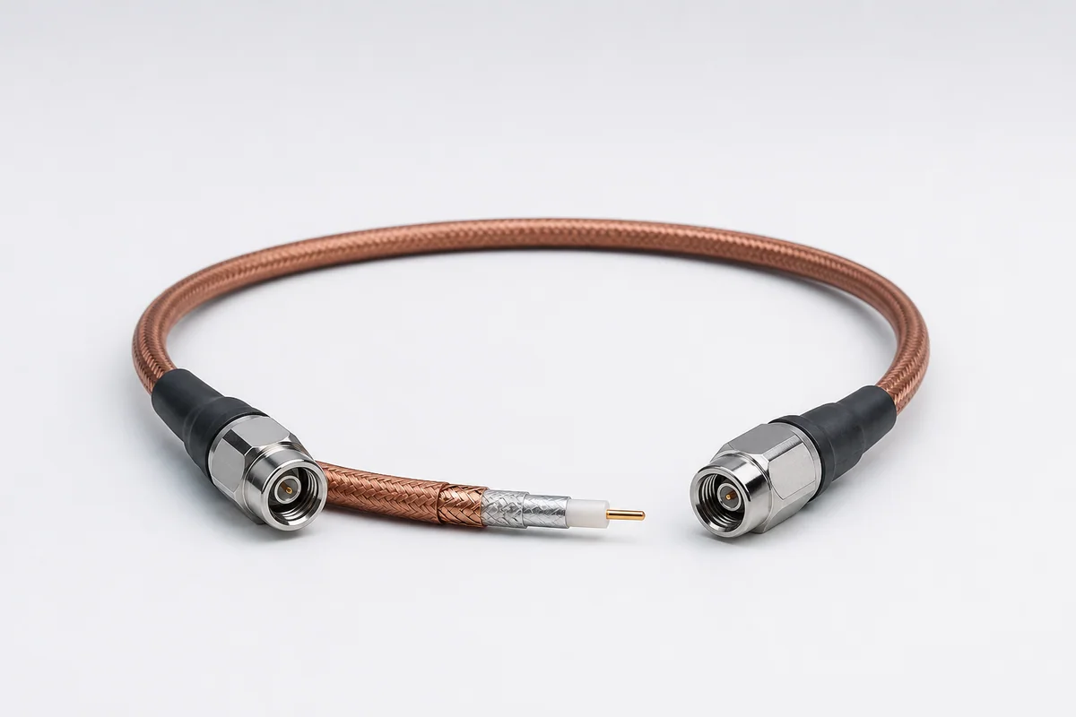 General-purpose microwave RF cable assembly
