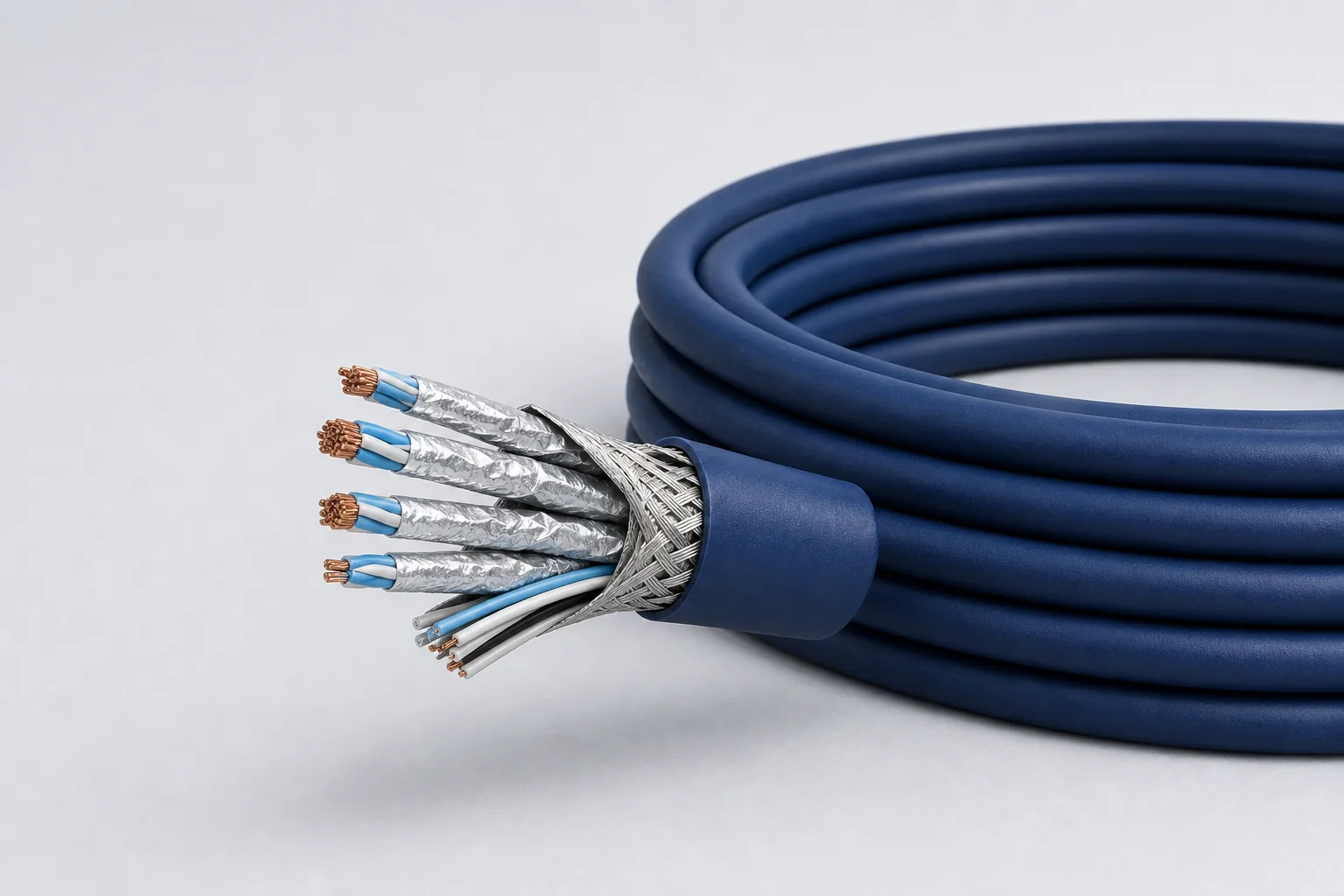 Yidong Telecom HDMI cable with four high-speed differential pairs and auxiliary conductors