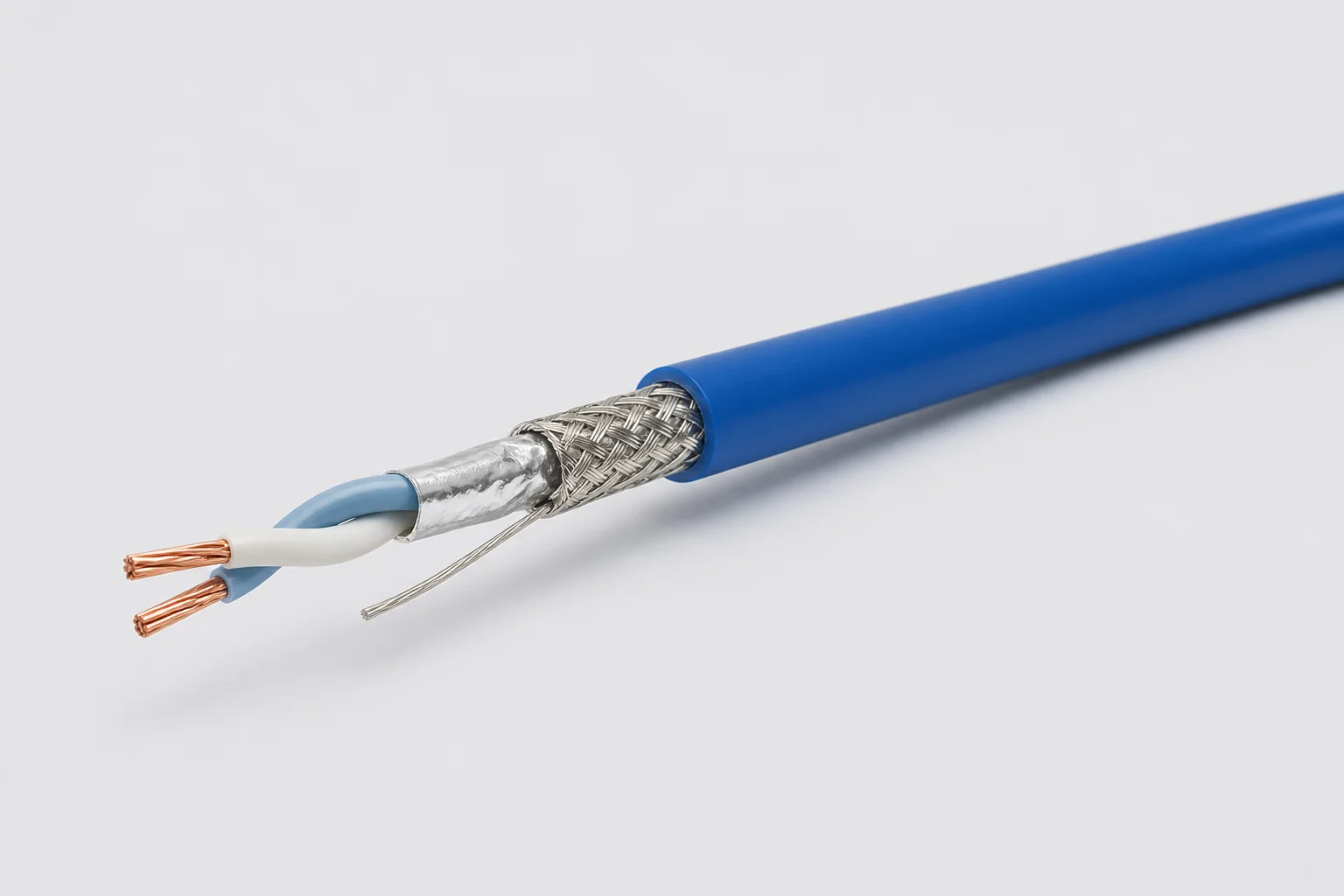 Yidong Telecom 100-ohm single-pair shielded twisted-pair cable construction