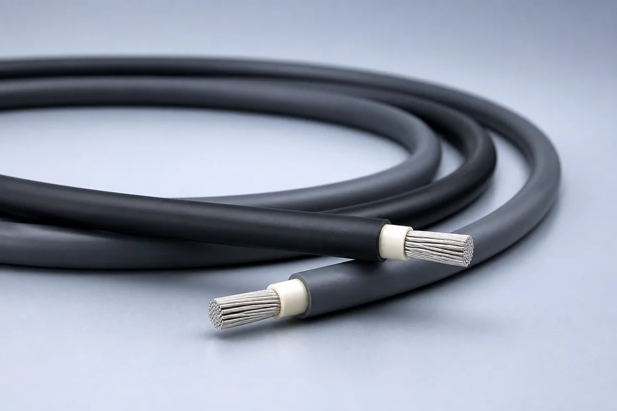 Type ASW anti-static space wire construction