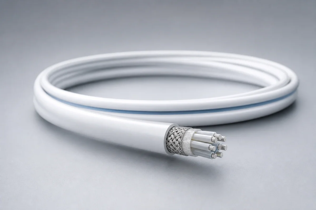 Type SPM LEO space cable construction